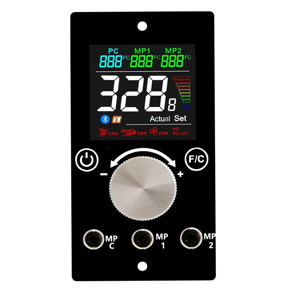 FCCUM front panel view showing controls and clear replacement fit benefit