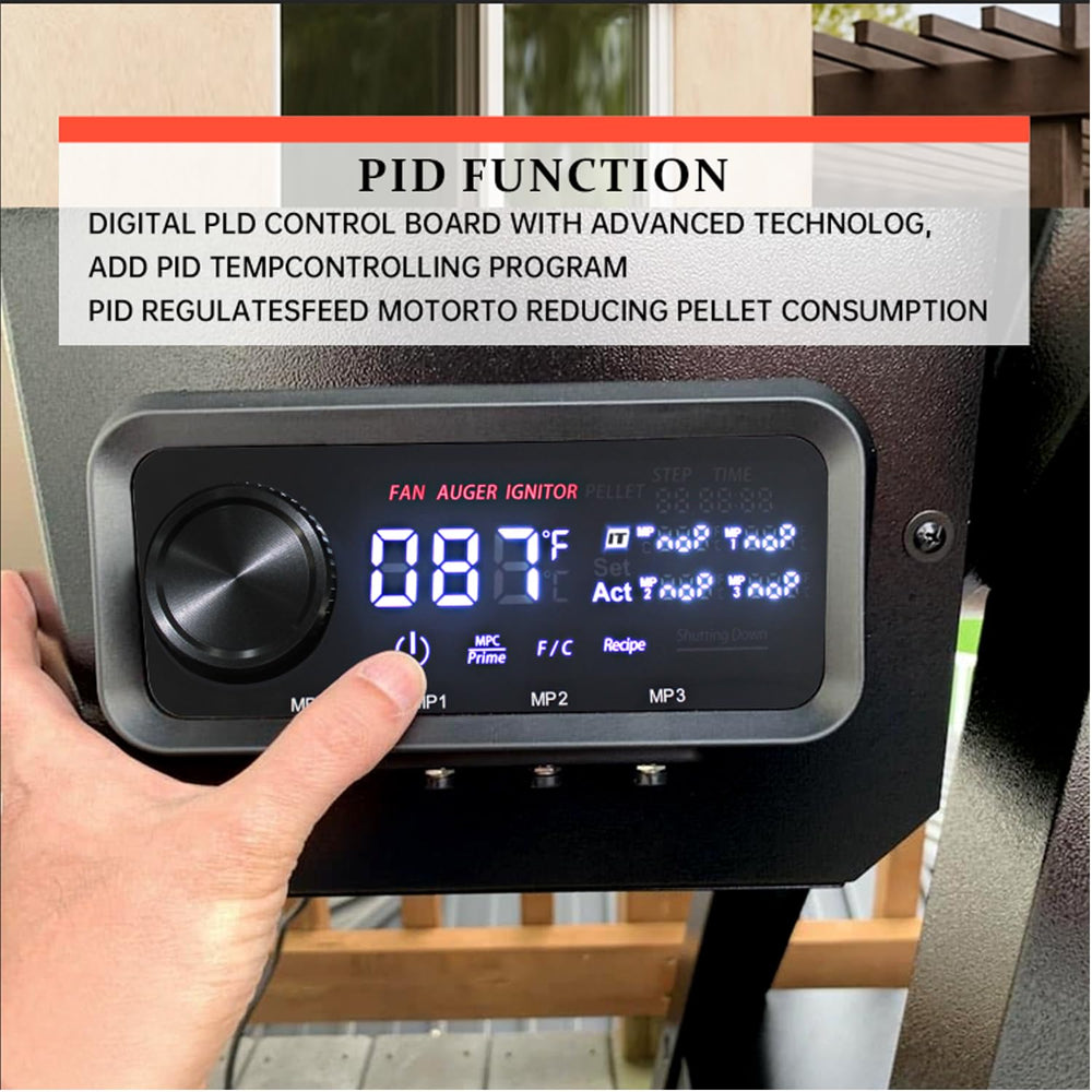 FCCUM four meat-probe ports visible, allowing multi-point temperature tracking