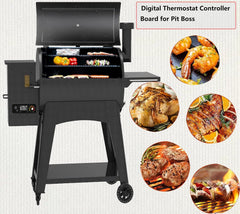 FCCUM installed in Pit Boss grill demonstrating restored digital control and usability