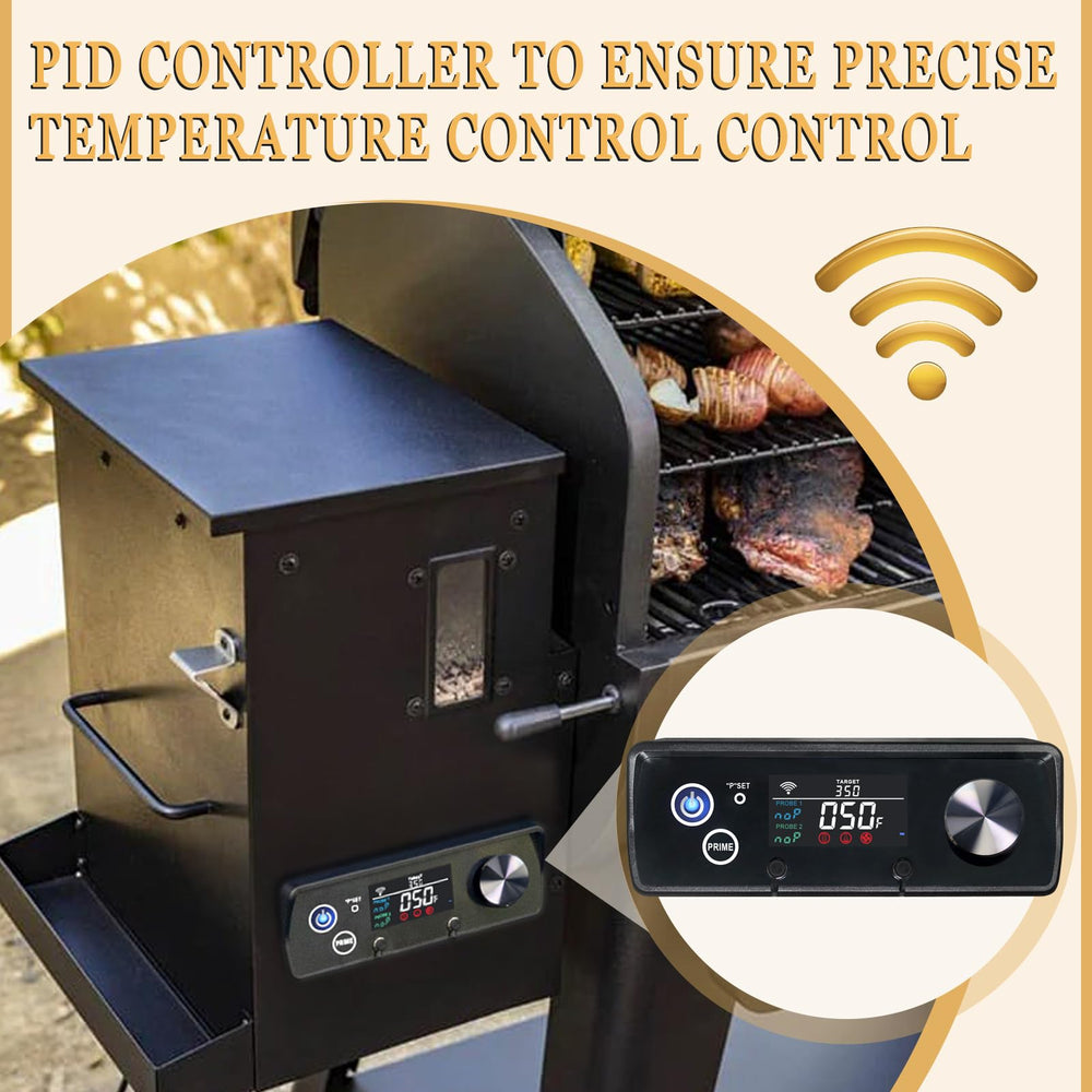 FCCUM controller paired to smartphone app showing Wi‑Fi monitoring benefit