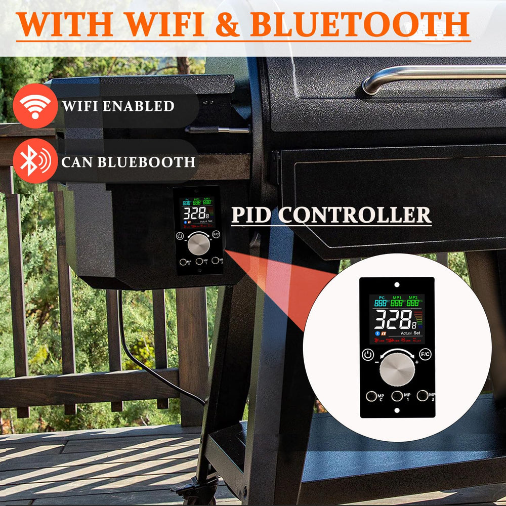 FCCUM WiFi and Bluetooth indicator LEDs lit to show wireless connectivity benefit