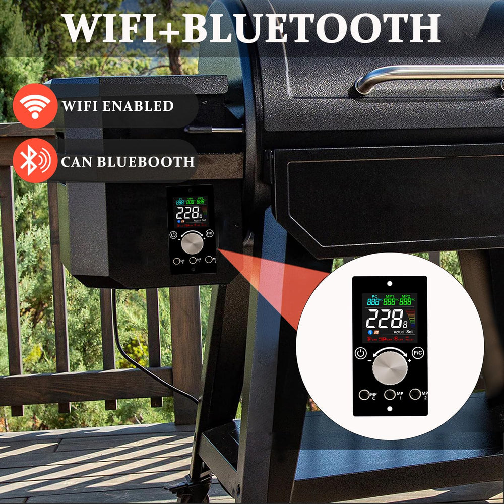 FCCUM WiFi and Bluetooth module detail enabling smart app connectivity