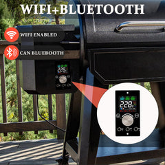 FCCUM WiFi and Bluetooth module detail enabling smart app connectivity