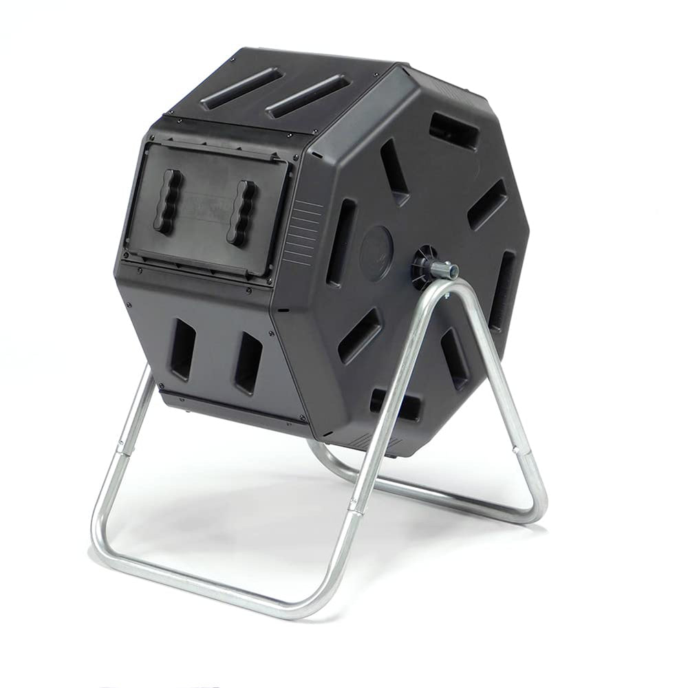 FCMP Outdoor IM2000 front view showing compact tumbler and stable frame, durable design benefit