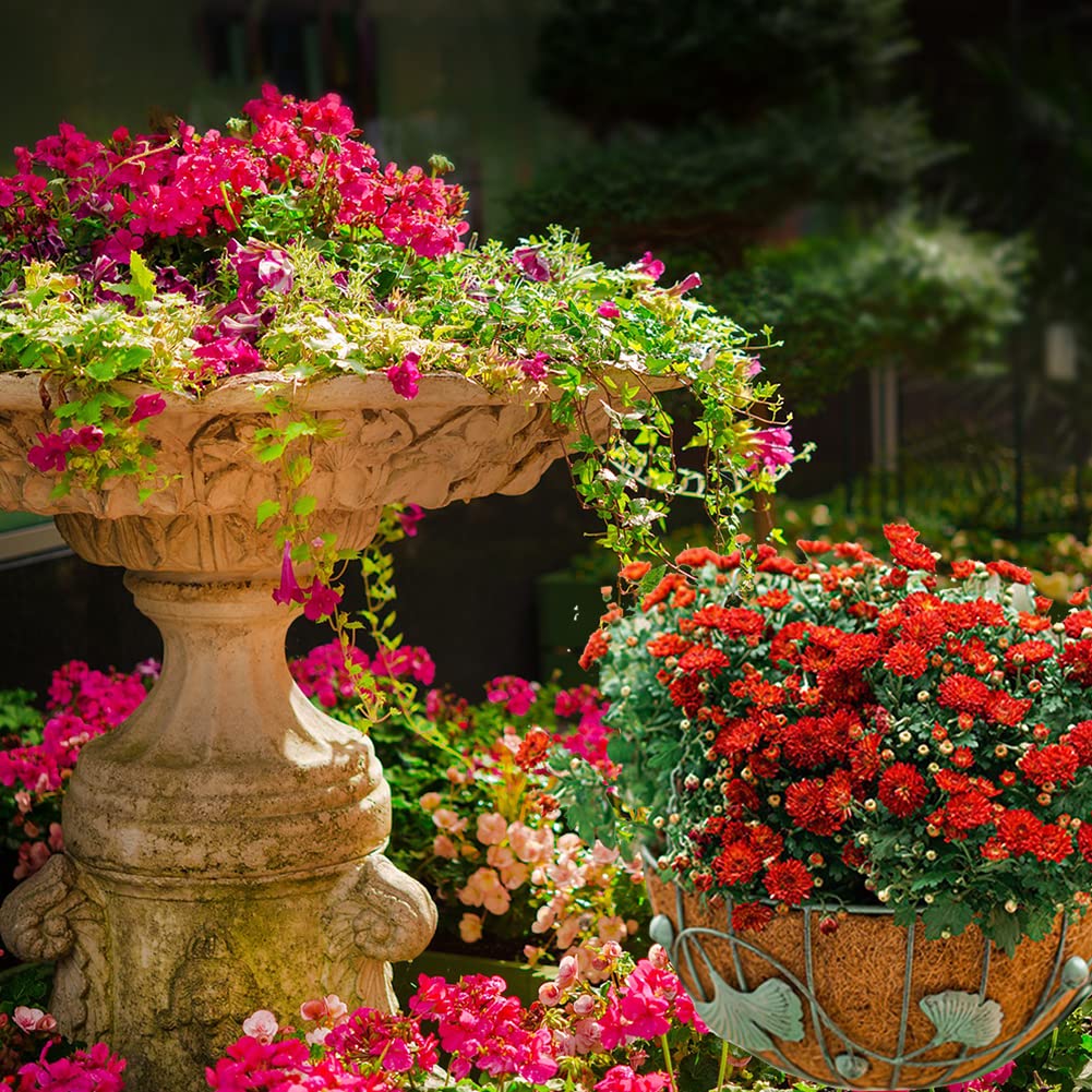 FDGARDEN balcony display with planted liner showing decorative gardening benefit