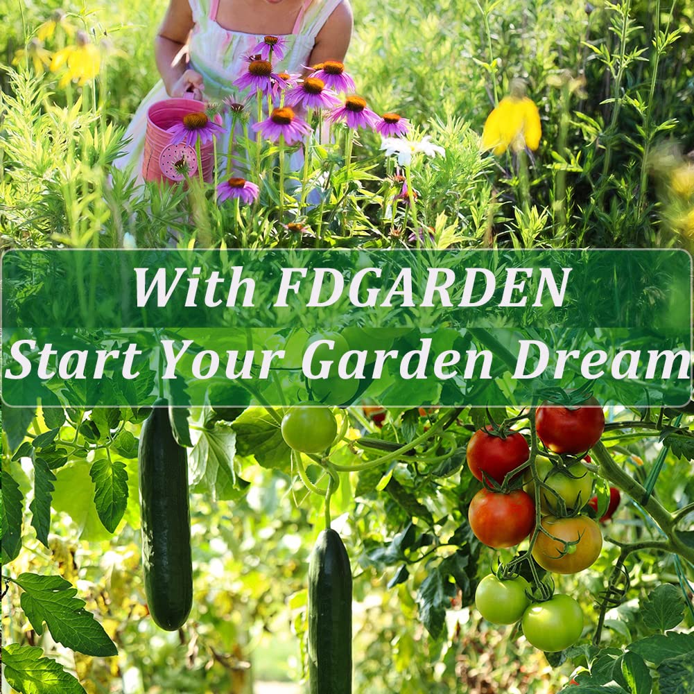 FDGARDEN soaked liner absorbing water illustrating quick hydration benefit
