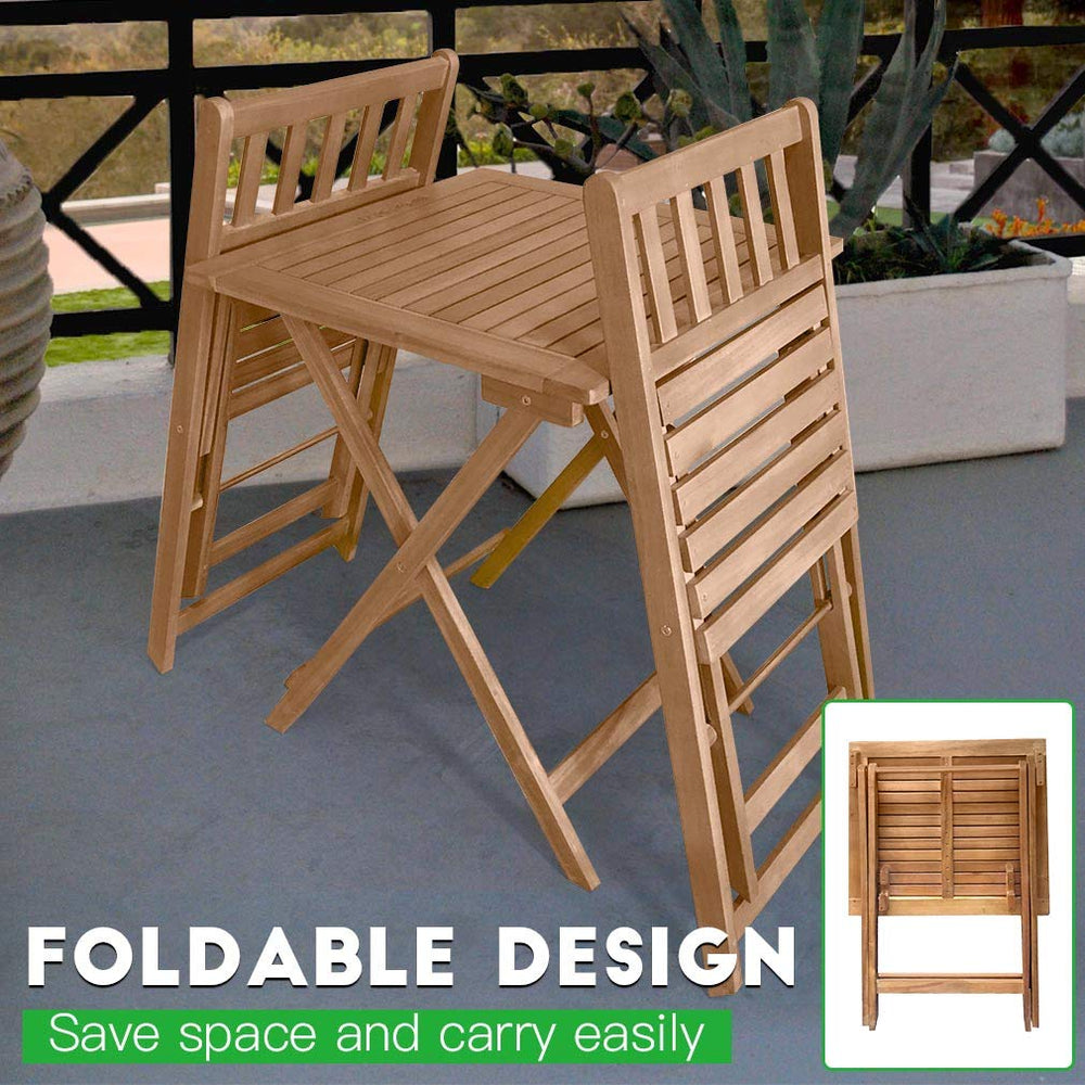 FDW chair seat detail highlighting slatted comfort and durable wood construction