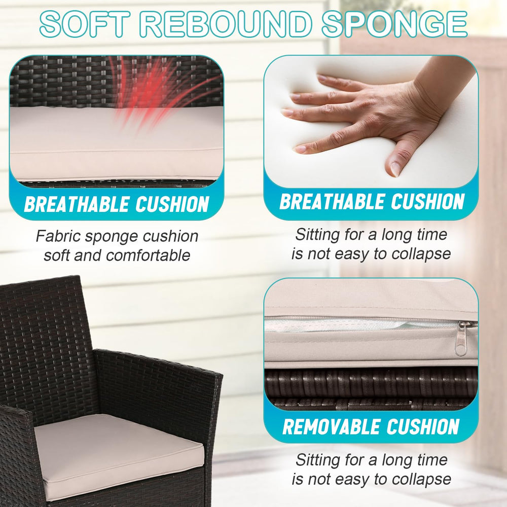 FDW assembled set placed on balcony demonstrating compact outdoor fit