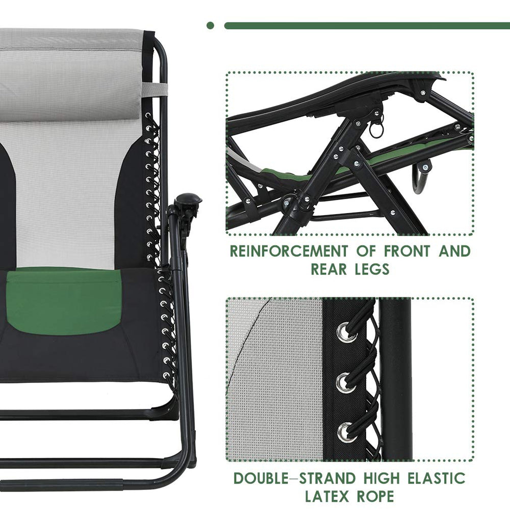 FDW cup holder and side lock keeping drinks handy and chair secured