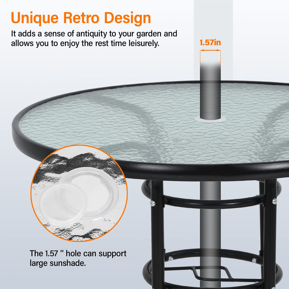 FDW double steel ring base detail demonstrating extra stability benefit