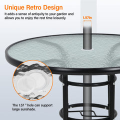 FDW double steel ring base detail demonstrating extra stability benefit