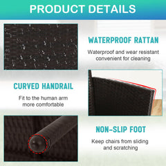 FDW red cushion detail showing thick removable padding for comfortable seating