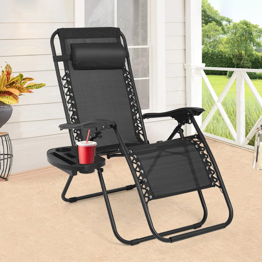 FDW chair next to a backpack to show scale and portability for travel