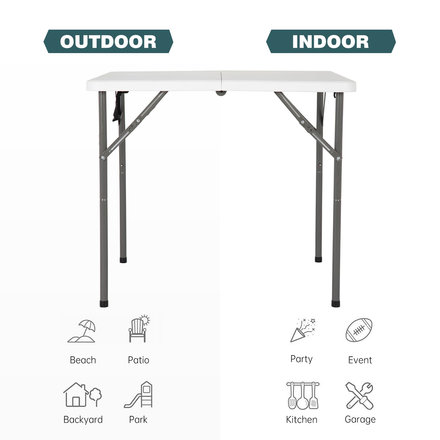 FDW table beside chair showing scale and 33.8-inch square surface benefit