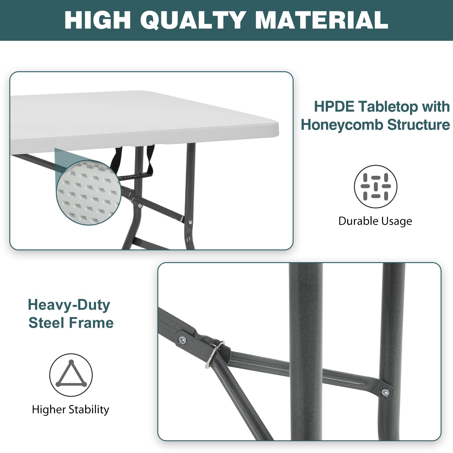 FDW tabletop close-up texture showing stain resistance and easy cleaning