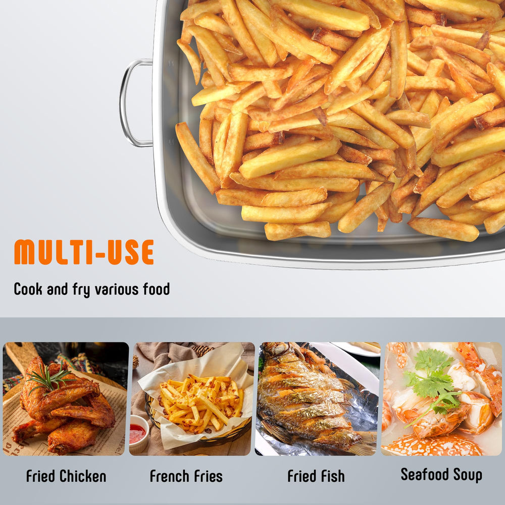Feasto close-up of aluminum pot surface showing durable finish