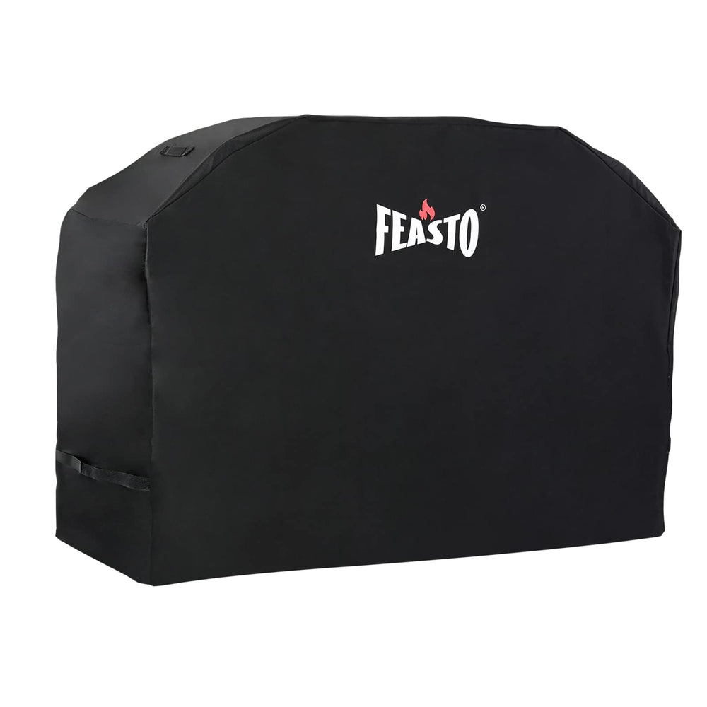 Feasto front view showing full 55-inch protective coverage and weather protection