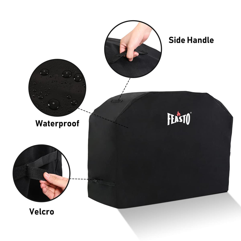 Feasto side handle made from oxford cloth for easy removal and placement