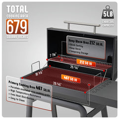 Feasto stainless warming rack detail keeping cooked food warm and ready to serve