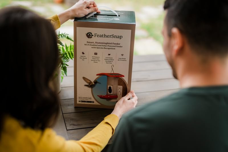FeatherSnap nectar ports and tips, designed to attract hummingbirds safely