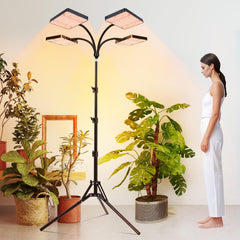 FECiDA close-up of four lamp heads highlighting wide coverage and uniform light distribution benefit