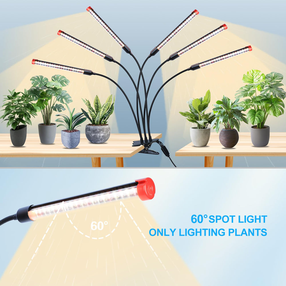 FECiDA full setup on shelf lighting multiple pots for wider indoor garden support