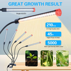FECiDA Gamechanger flexible gooseneck being bent to aim light precisely at plants