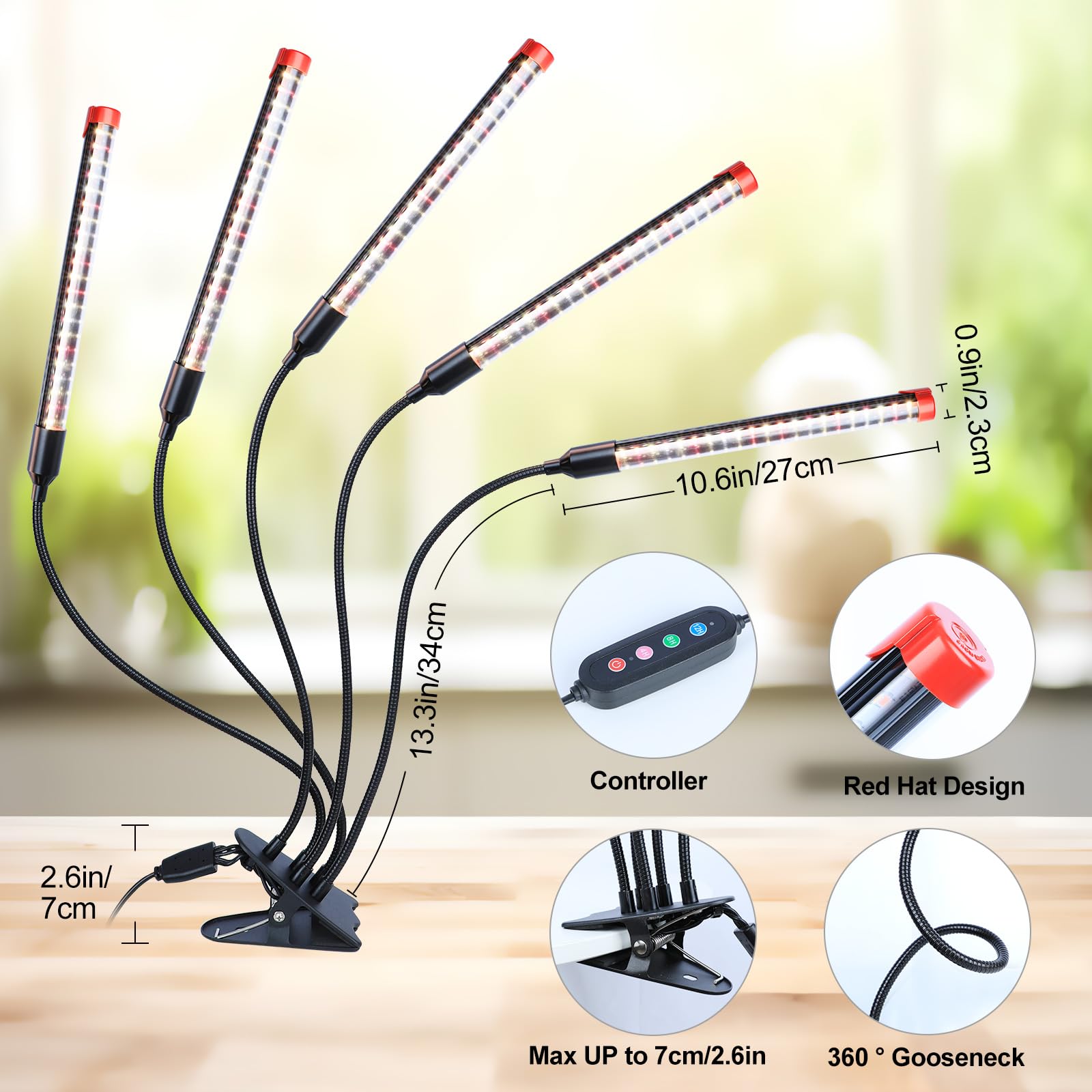 FECiDA Gamechanger beside a ruler to show scale and how it fits small indoor gardens
