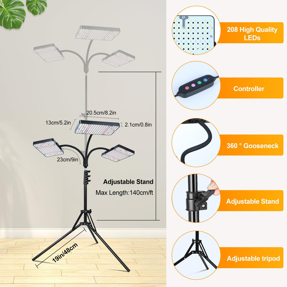 FECiDA in use lighting a bonsai collection for healthier growth