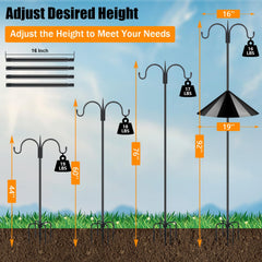 FEED GARDEN 19-inch squirrel baffle detail blocking climbing pests benefit