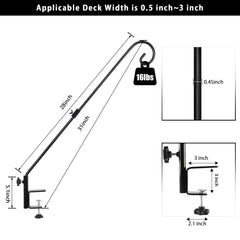 FEED GARDEN swivel action illustrating 360 degree rotation for ideal feeder positioning