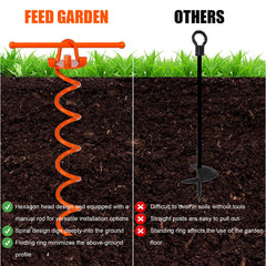 FEED GARDEN folded top ring detail demonstrating low-profile safety and easy strap attachment benefit