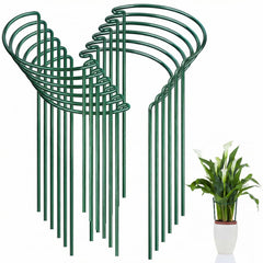 FEED GARDEN front view of 12-pack stakes showing neat storage and ready-to-use support