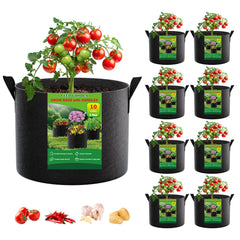 FEED GARDEN front view showing full 8-pack and true 10-gallon capacity