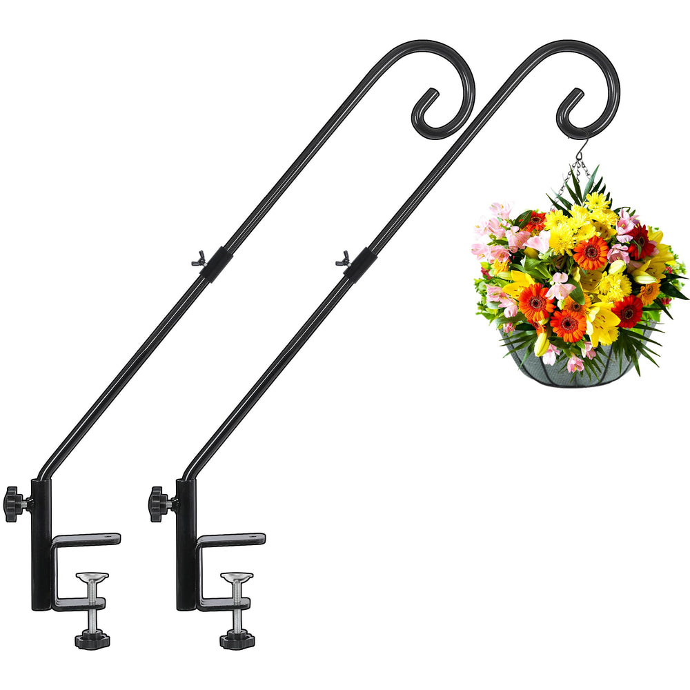 FEED GARDEN front view showing full 31 inch deck hook and elegant finish for strong support