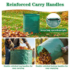 FEED GARDEN four reinforced handles and stitching detail, easier lifting and dragging