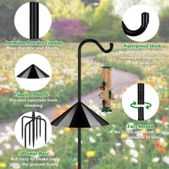 FEED GARDEN seven-prong base ground anchor for extra stability benefit
