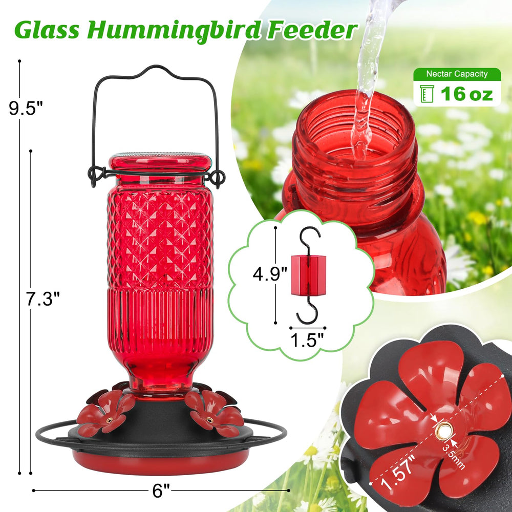 FEED GARDEN wide-mouth glass bottle detail for simple refilling and cleaning