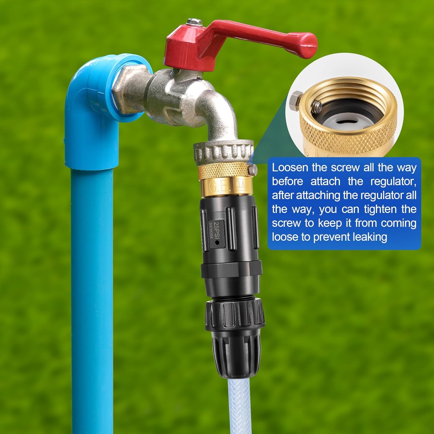 Feekoon brass backflow preventer detail protecting potable water supply