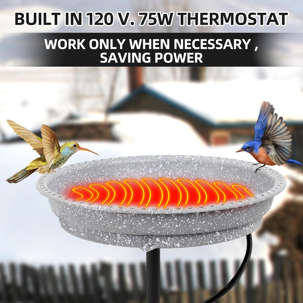 Feemiyo metal stand and five-claw base providing stable, rust-resistant support