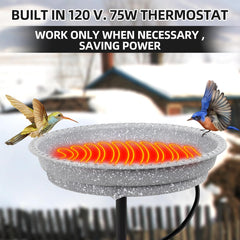 Feemiyo metal stand and five-claw base providing stable, rust-resistant support