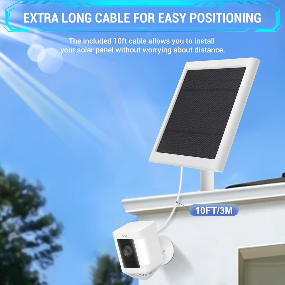 Fehuatenda soporte ajustable 360° para orientar el panel hacia el sol