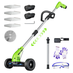 Feihu front view of cordless trimmer showing compact design and portability benefit