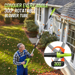 Ｆeｉｈｕ metal extension rod detail, demonstrates durable long‑reach advantage