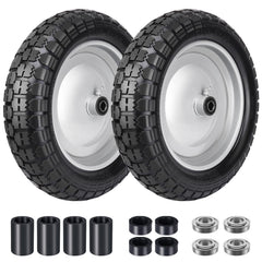 FEILOONG front view of complete wheel assembly showing ready-to-install design and durability