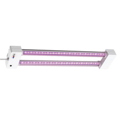 Feit Electric front view of 2ft LED grow light showing slim profile and benefits