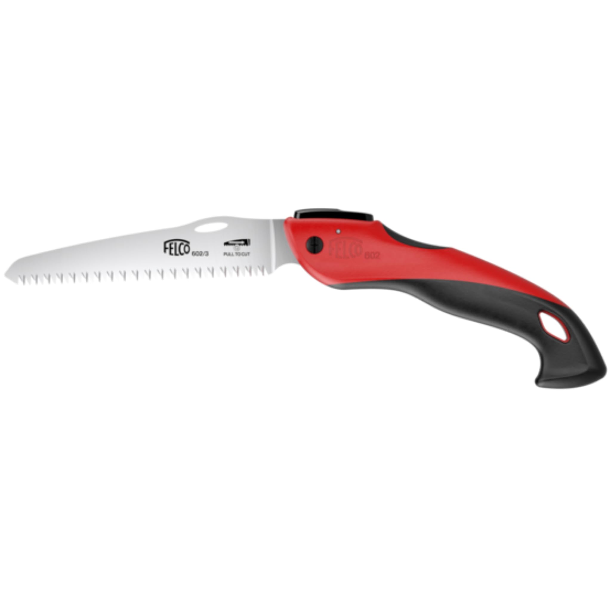 FELCO 602 front view folded showing compact portability and easy carry benefit