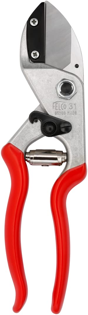 FELCO F31 front profile showing robust anvil design and reliable cutting benefit