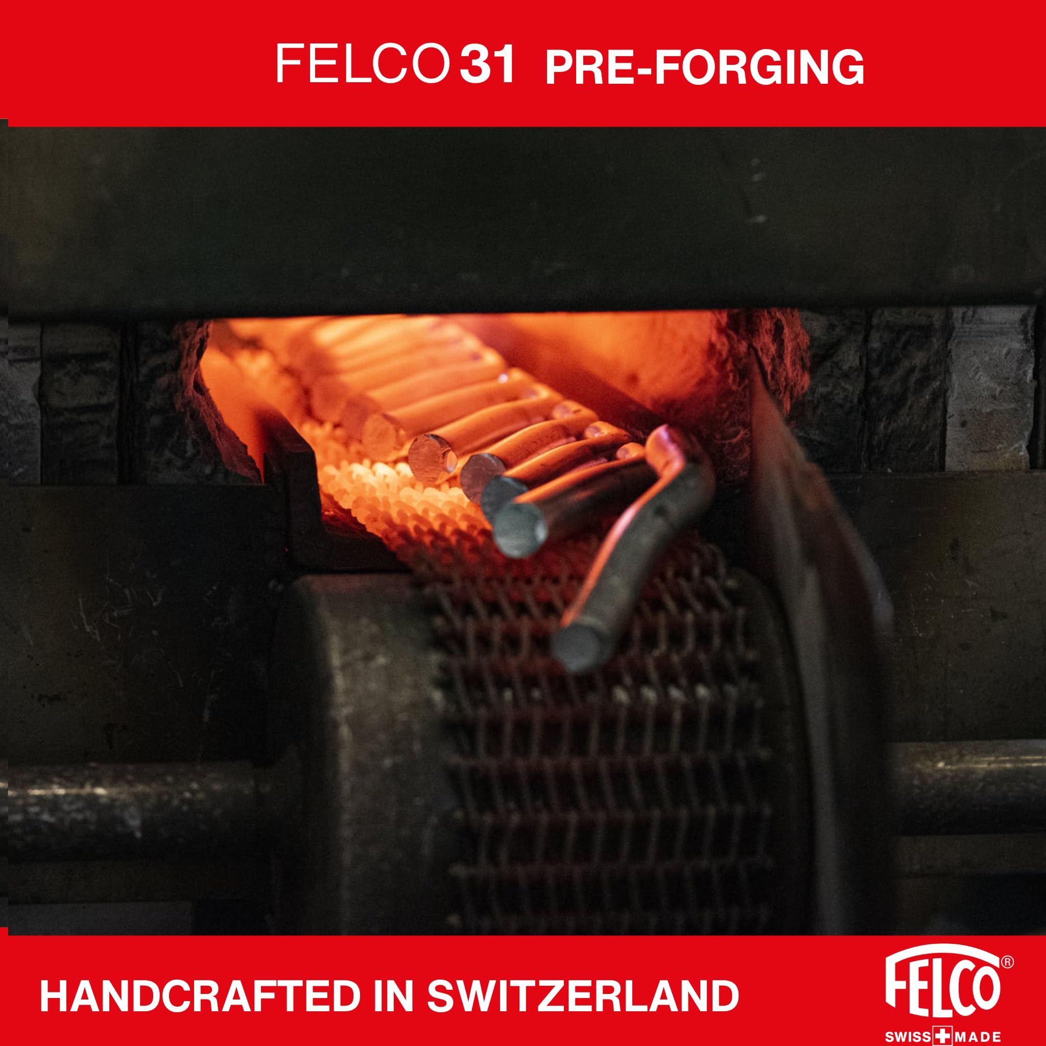 FELCO F31 replacement parts laid out showing maintainability and easy servicing