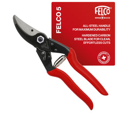 FELCO F5 vista frontal mostrando diseño robusto y control ergonómico